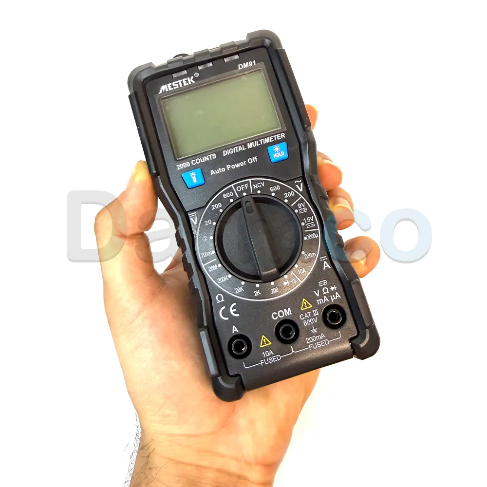 مولتی متر دیجیتال مستک مدل MESTEK DM91