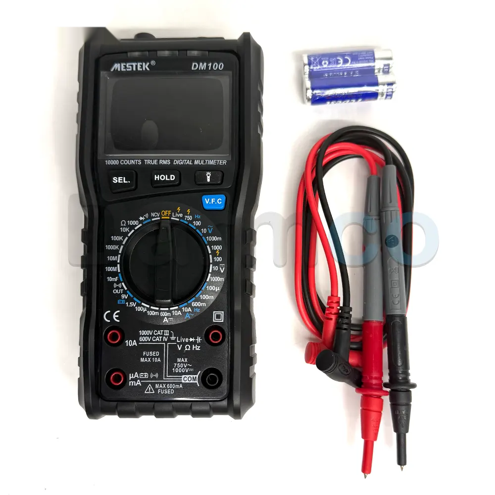 بررسی تخصصی مولتی متر مستک دیجیتال MESTEK DM100 + تست عملکرد و مشخصات فنی