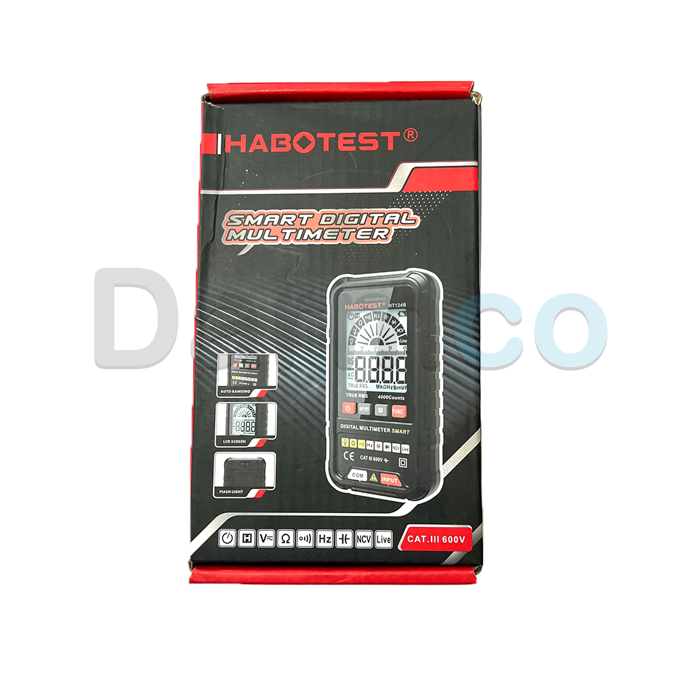مولتی متر دیجیتال هابوتست مدل HABOTEST HT124B