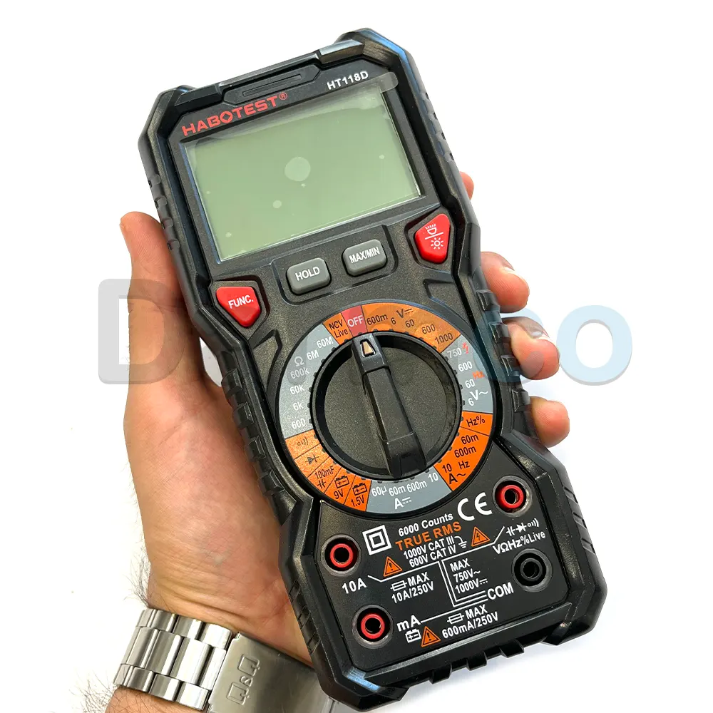 مولتی متر دیجیتال هابوتست مدل HABOTEST HT118C