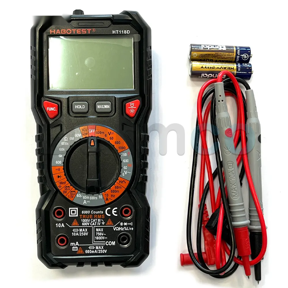 مولتی متر دیجیتال هابوتست مدل HABOTEST HT118C