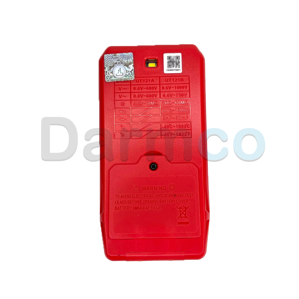 مولتی متر دیجیتال هوشمند یونیتی UNI-T UT121B