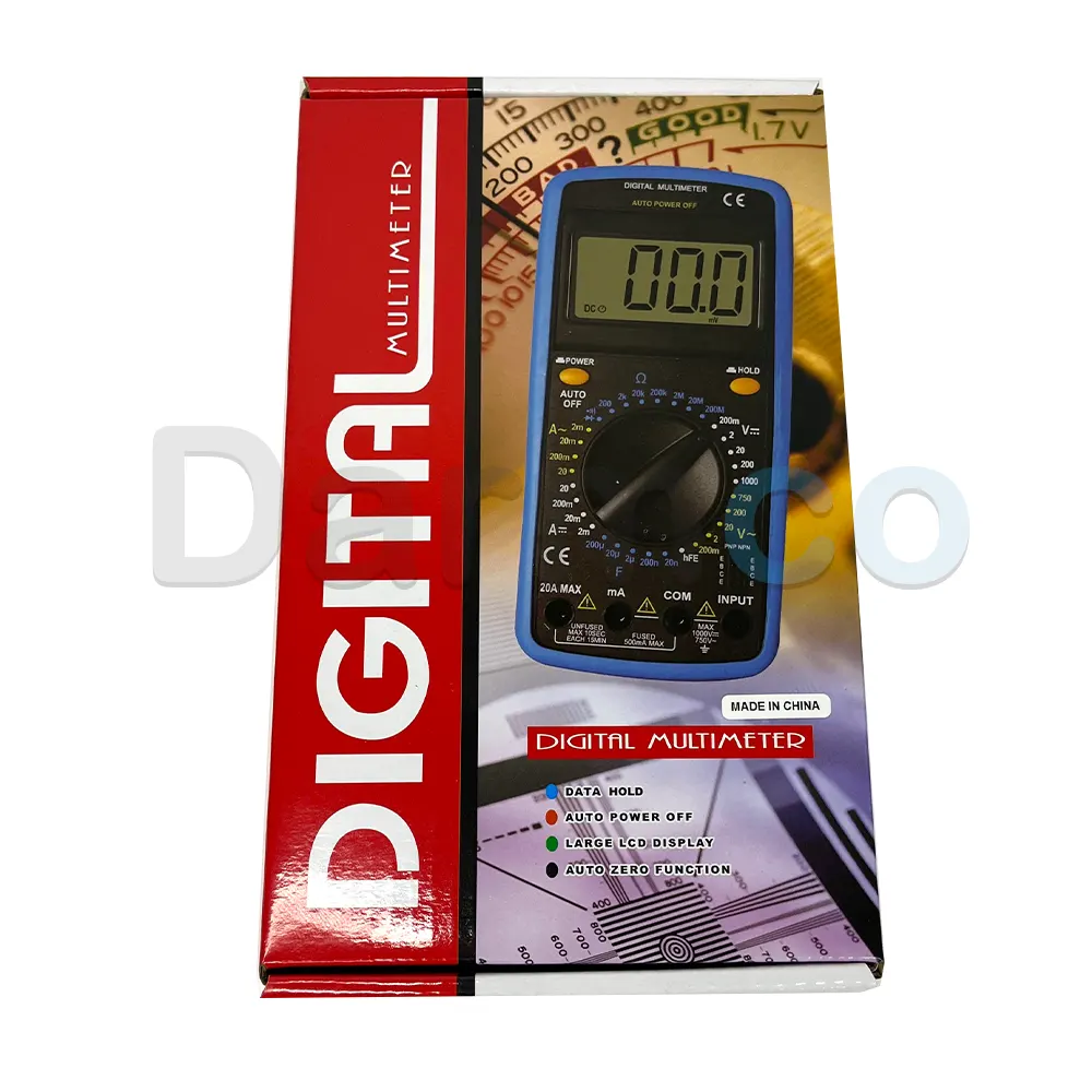 مولتی متر دیجیتال ای کی بی مدل AKB DT9205A