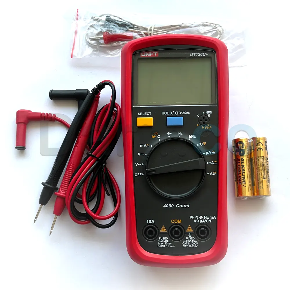 مولتی متر دیجیتال یونیتی مدل UNI-T UT136C Plus