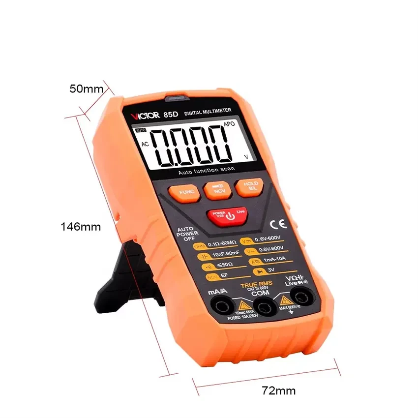 مولتی متر دیجیتال دستی ویکتور مدل VICTOR VC-85D