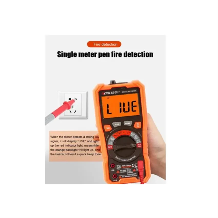 مولتی متر دستی ویکتور مدل VICTOR VC-890H plus