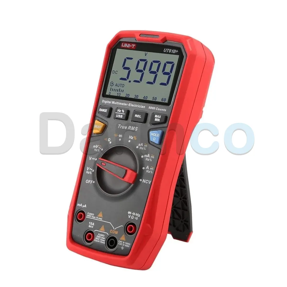 مولتی متر دیجیتالی یونیتی UNI-T UT61B Plus