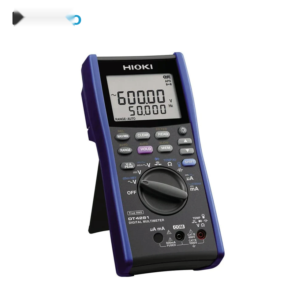 مولتی متر دیجیتال با رنج میلی آمپر هیوکی مدل HIOKI DT4281