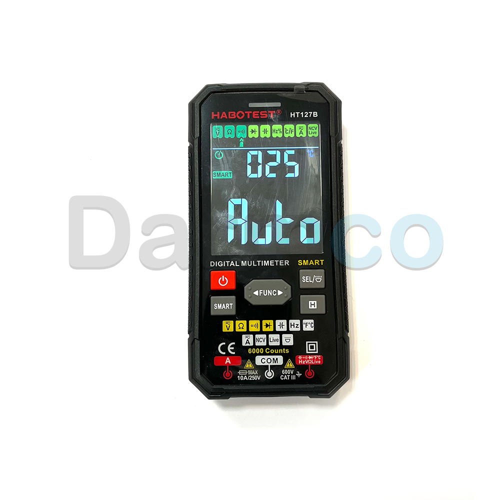 بررسی تخصصی مولتی متر دیجیتال هابوتست مدل HABOTEST HT127B تست عملکرد و مشخصات فنی