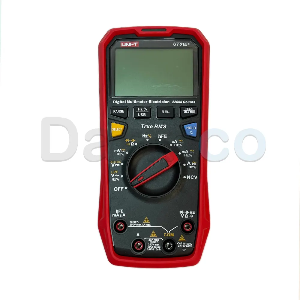 بررسی تخصصی مولتی متر یونیتی دیجیتال مدل +UNI-T UT61E تست عملکرد و مشخصات فنی