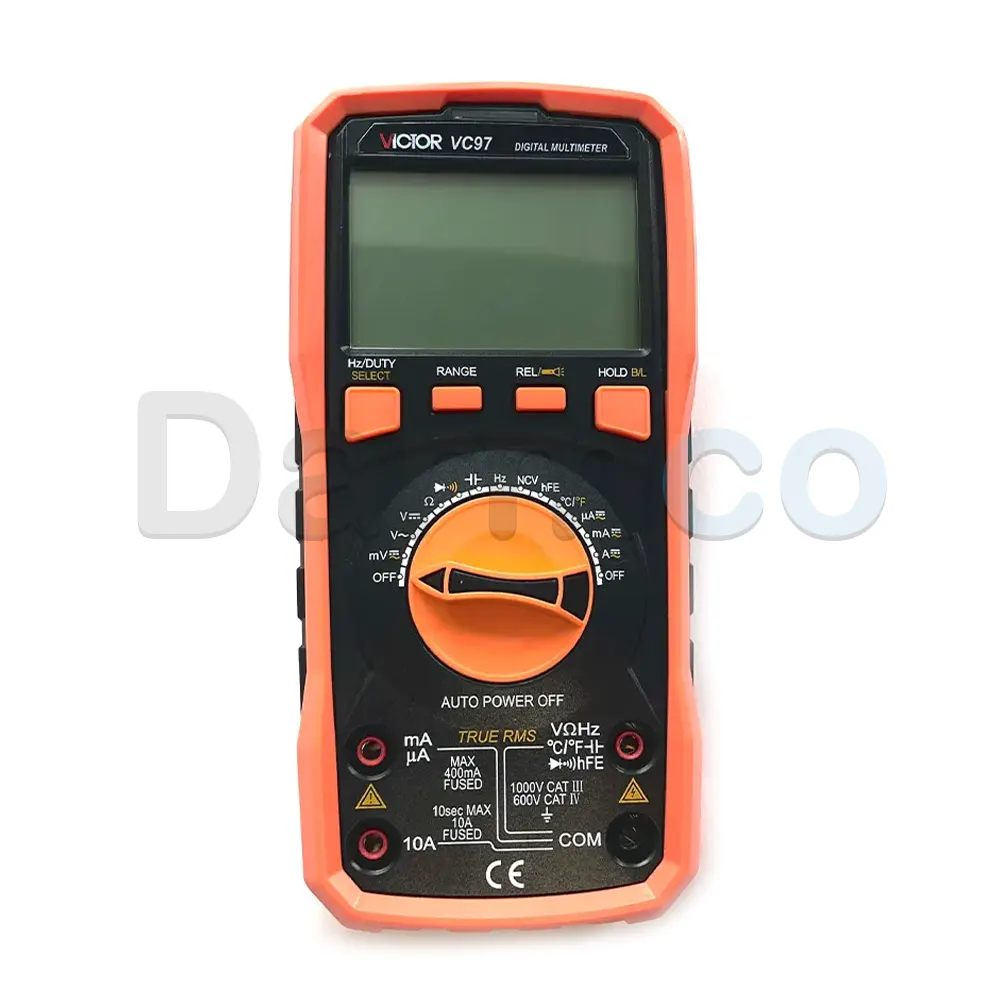 بررسی تخصصی مولتی متر دیجیتال ویکتور جدید VICTOR VC97 2021 تست عملکرد و مشخصات فنی