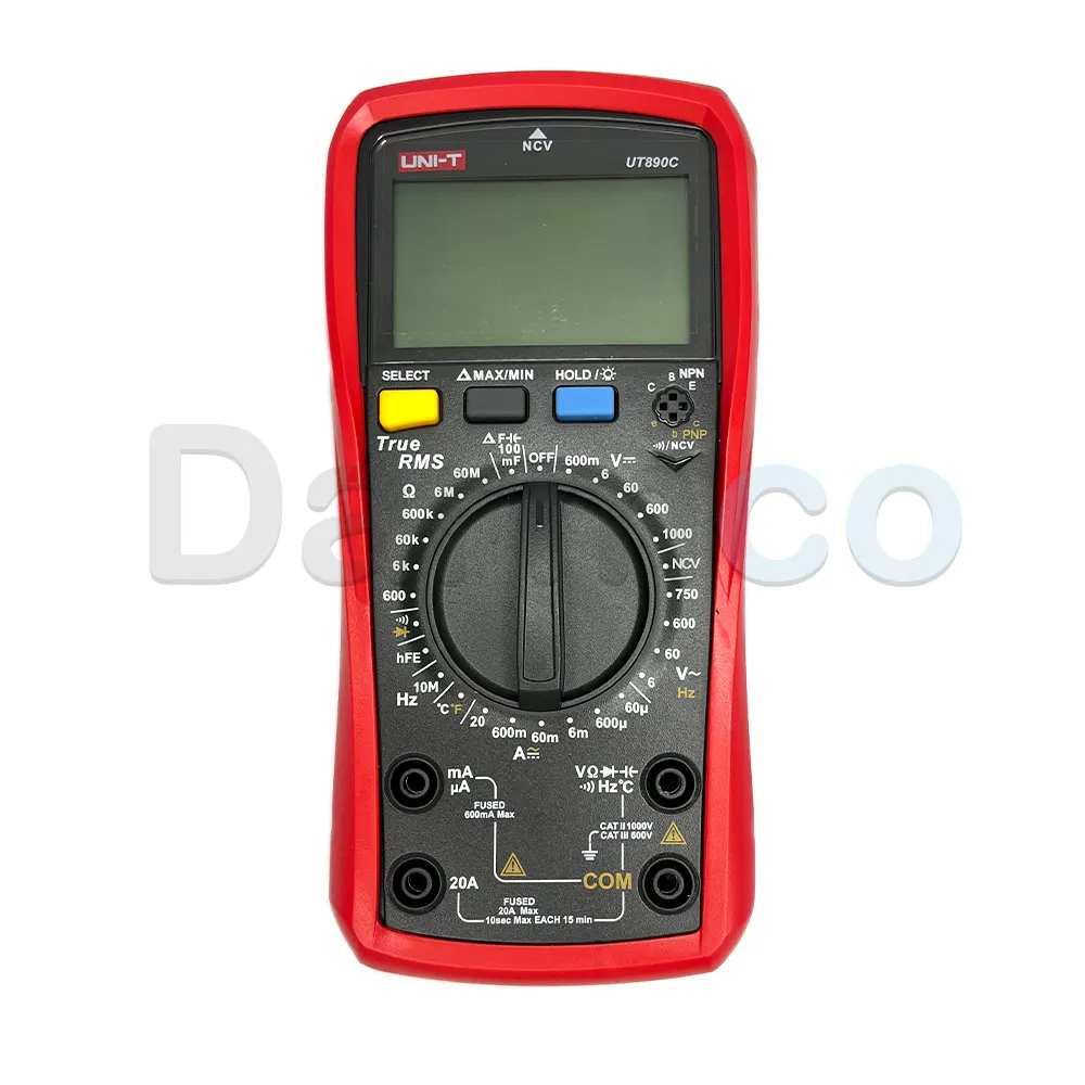 بررسی تخصصی مولتی متر دیجیتال TRMS یونیتی UNI-T UT890C تست عملکرد و مشخصات فنی
