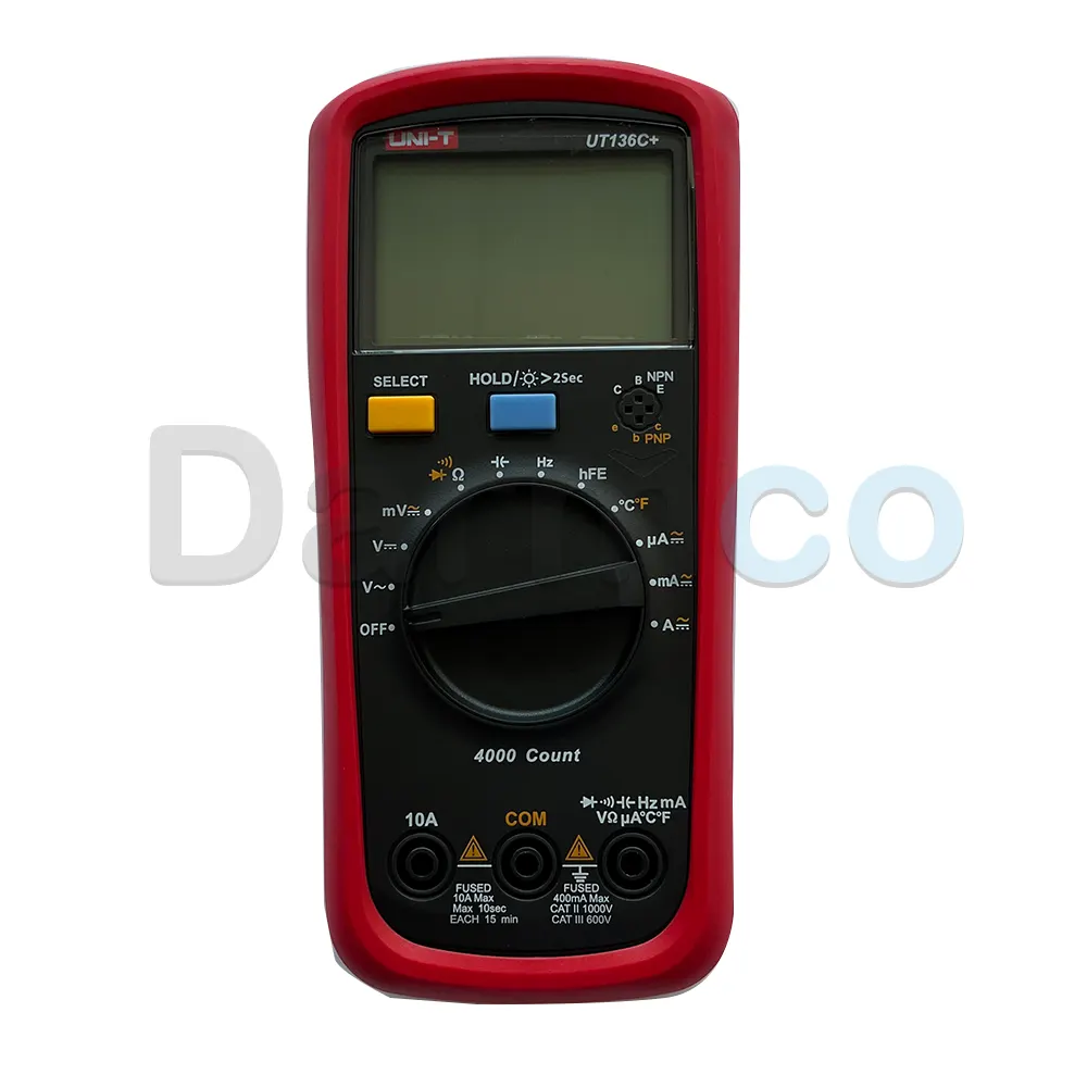 بررسی تخصصی مولتی متر دیجیتال یونیتی مدل UNI-T UT136C Plus تست عملکرد و مشخصات فنی