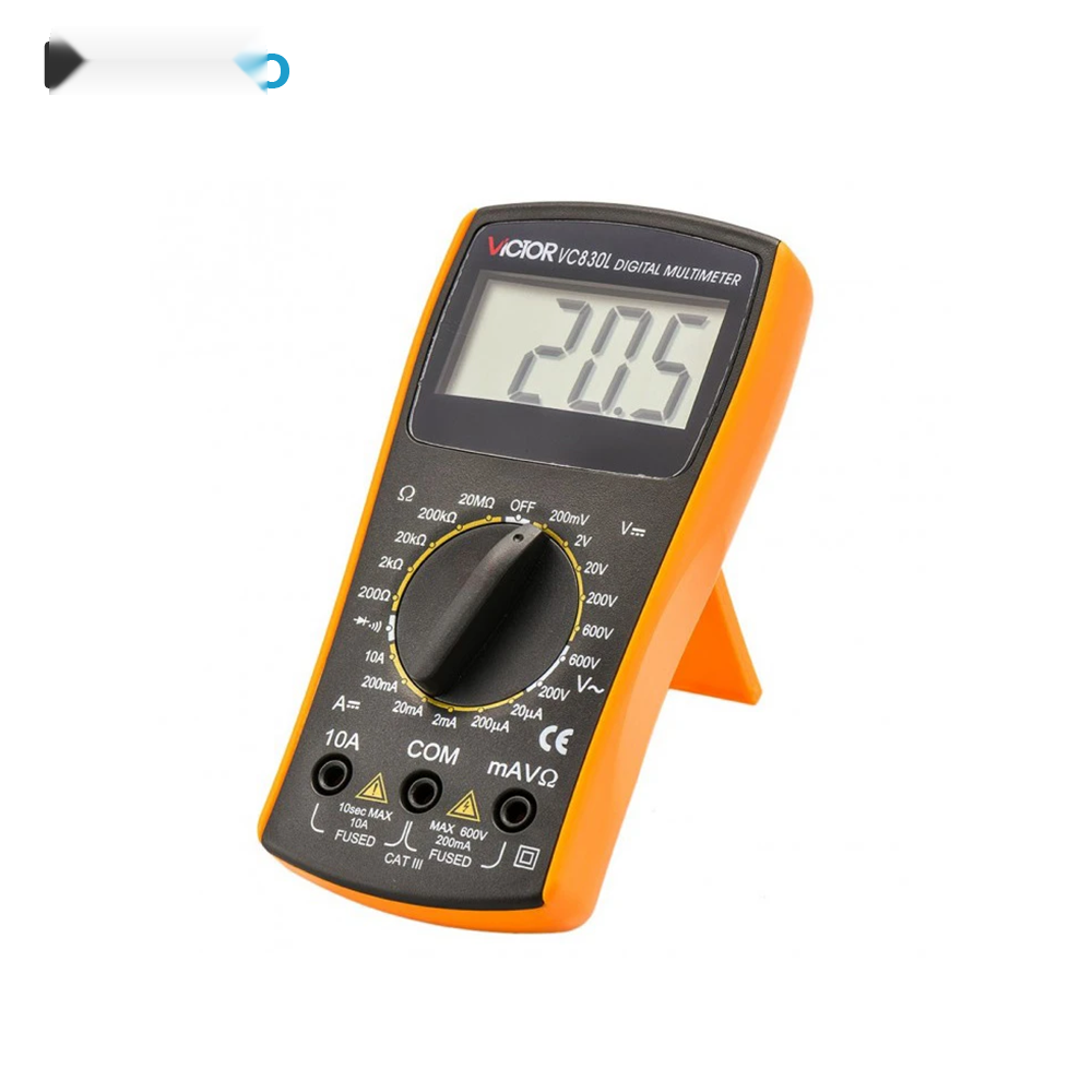 مولتی متر پرتابل دیجیتال ویکتور VICTOR VC830L