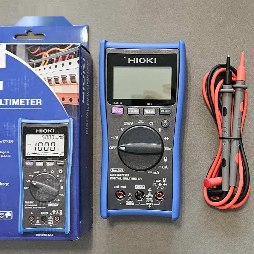 مولتی متر دیجیتال هیوکی HIOKI DT4253 با قابلیت نصب کلمپ