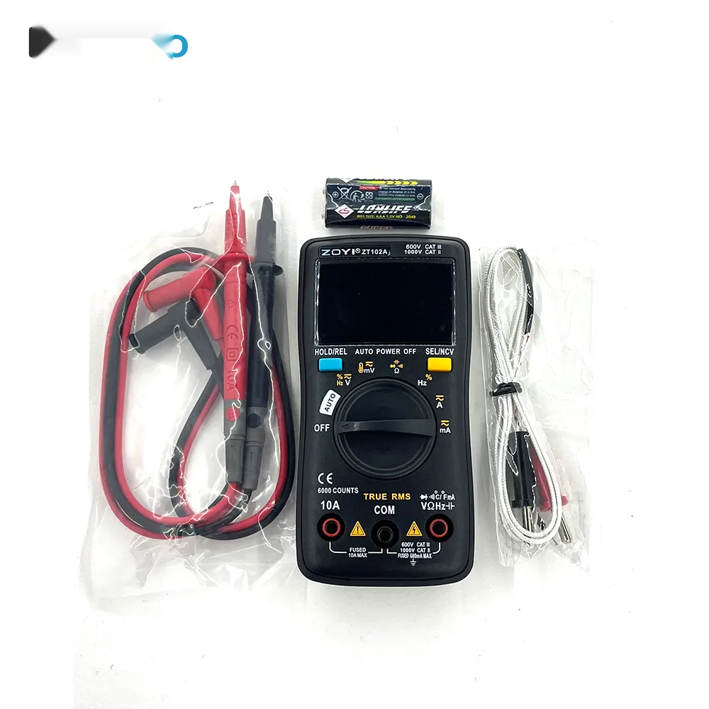 مولتی متر دیجیتال زویی مدل ZOYI ZT-102A