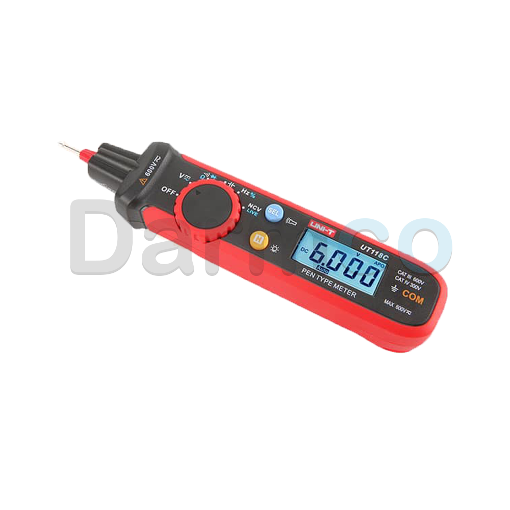 مولتی متر قلمی یونیتی مدل UNI-T UT118C