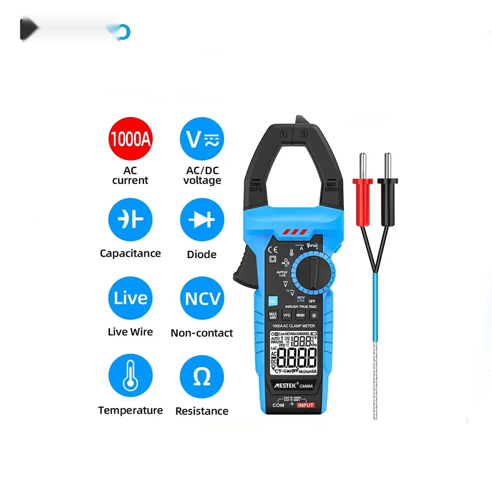مولتی متر کلمپی مستک مدل MESTEK CM86A