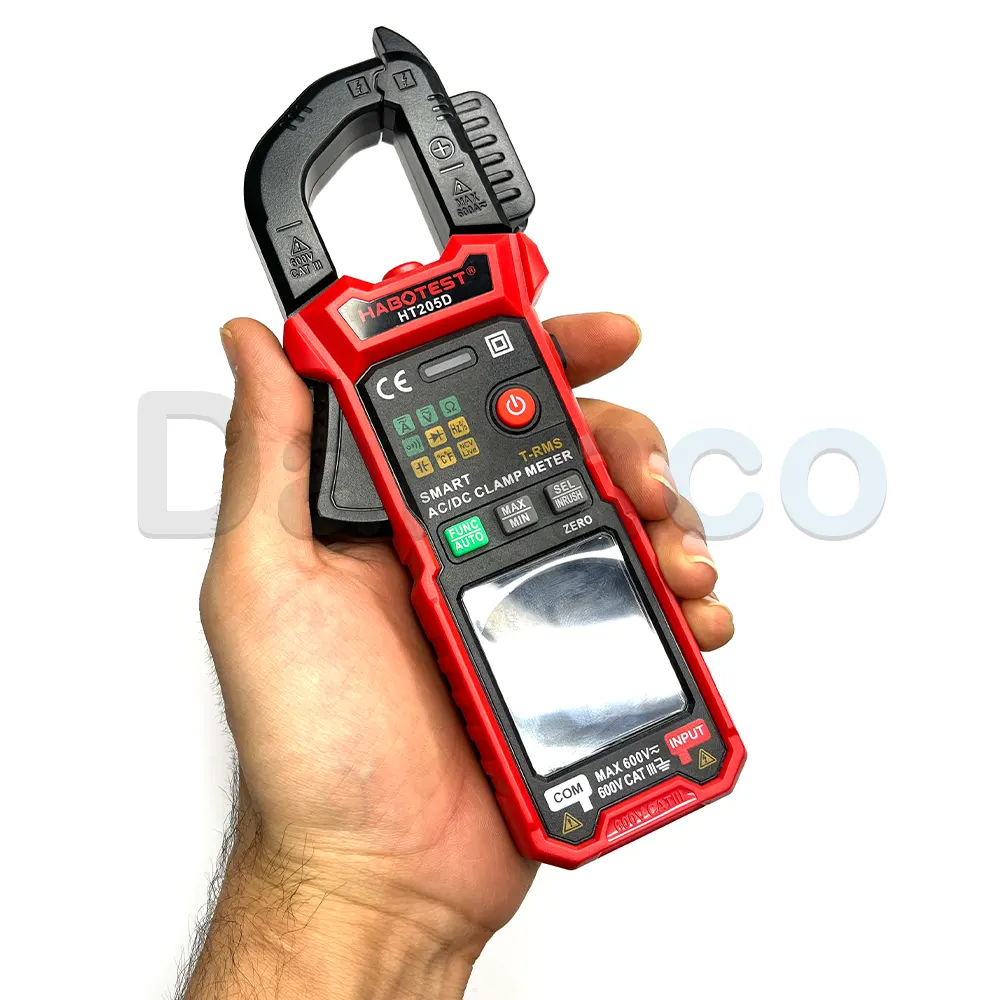 مولتی متر کلمپی هابوتست مدل HABOTEST HT205D