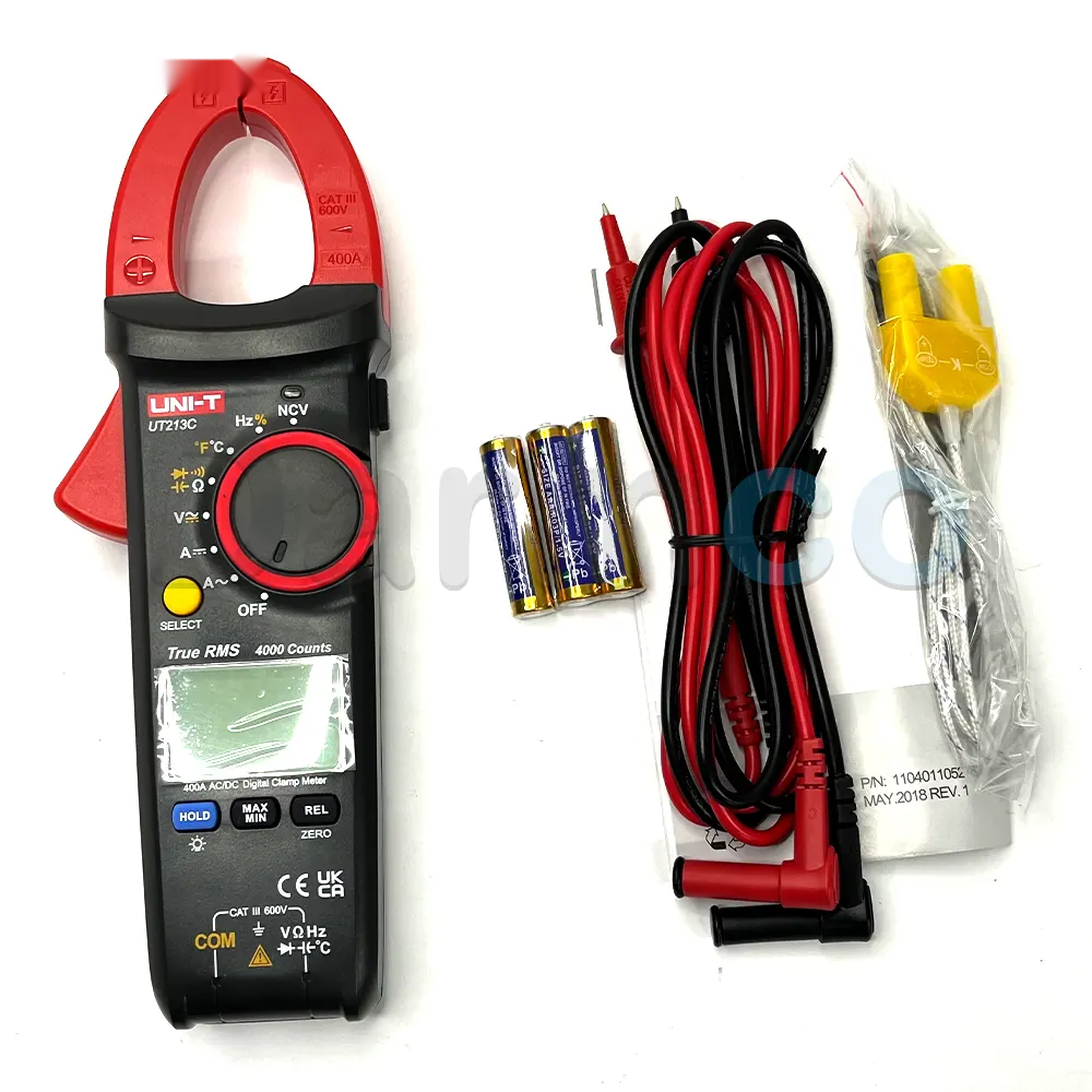 مولتی متر کلمپی یونیتی 400 آمپر مدل UNI-T UT213C