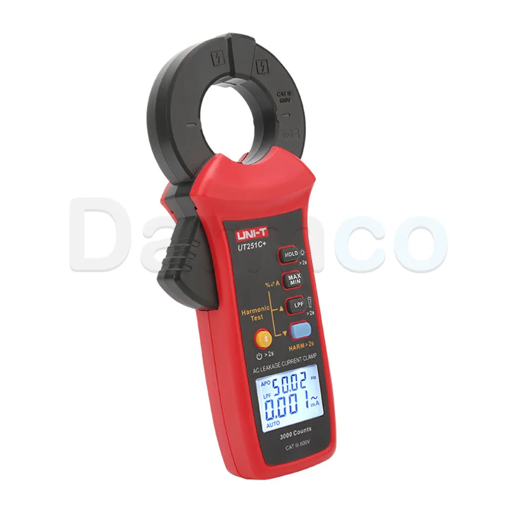 مولتی متر کلمپی AC جریان نشتی یونیتی مدل UNI-T UT251C Plus