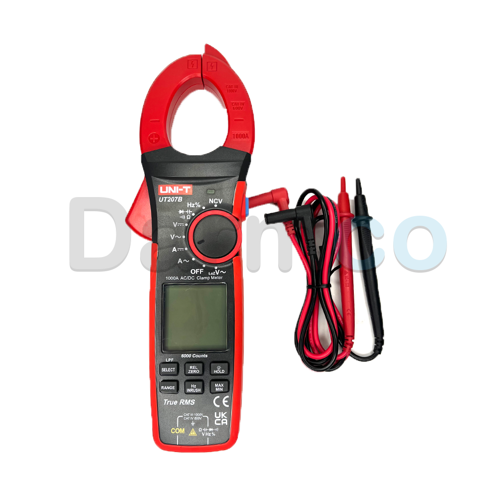 مولتی متر کلمپی یونیتی AC/DC مدل UNI-T UT208B