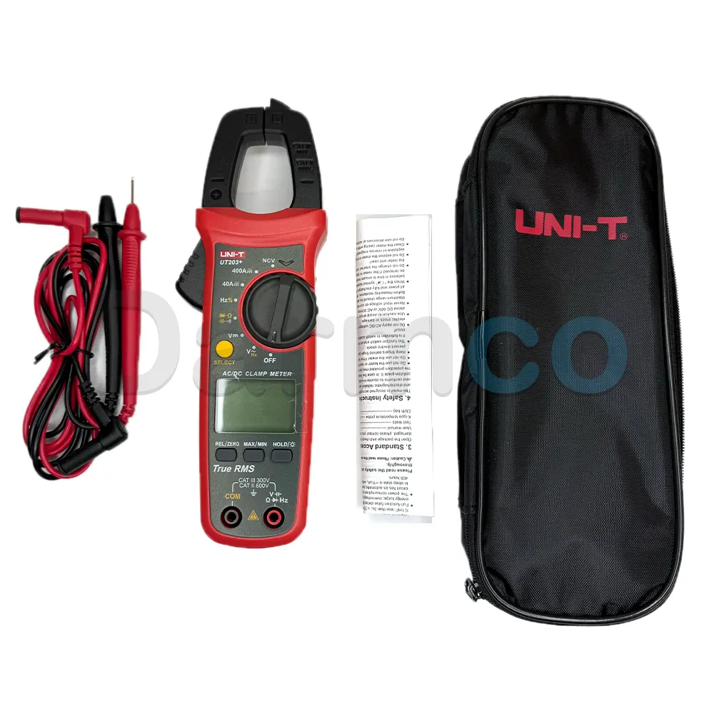 مولتی متر کلمپی یونیتی مدل UNI-T UT203 PLUS