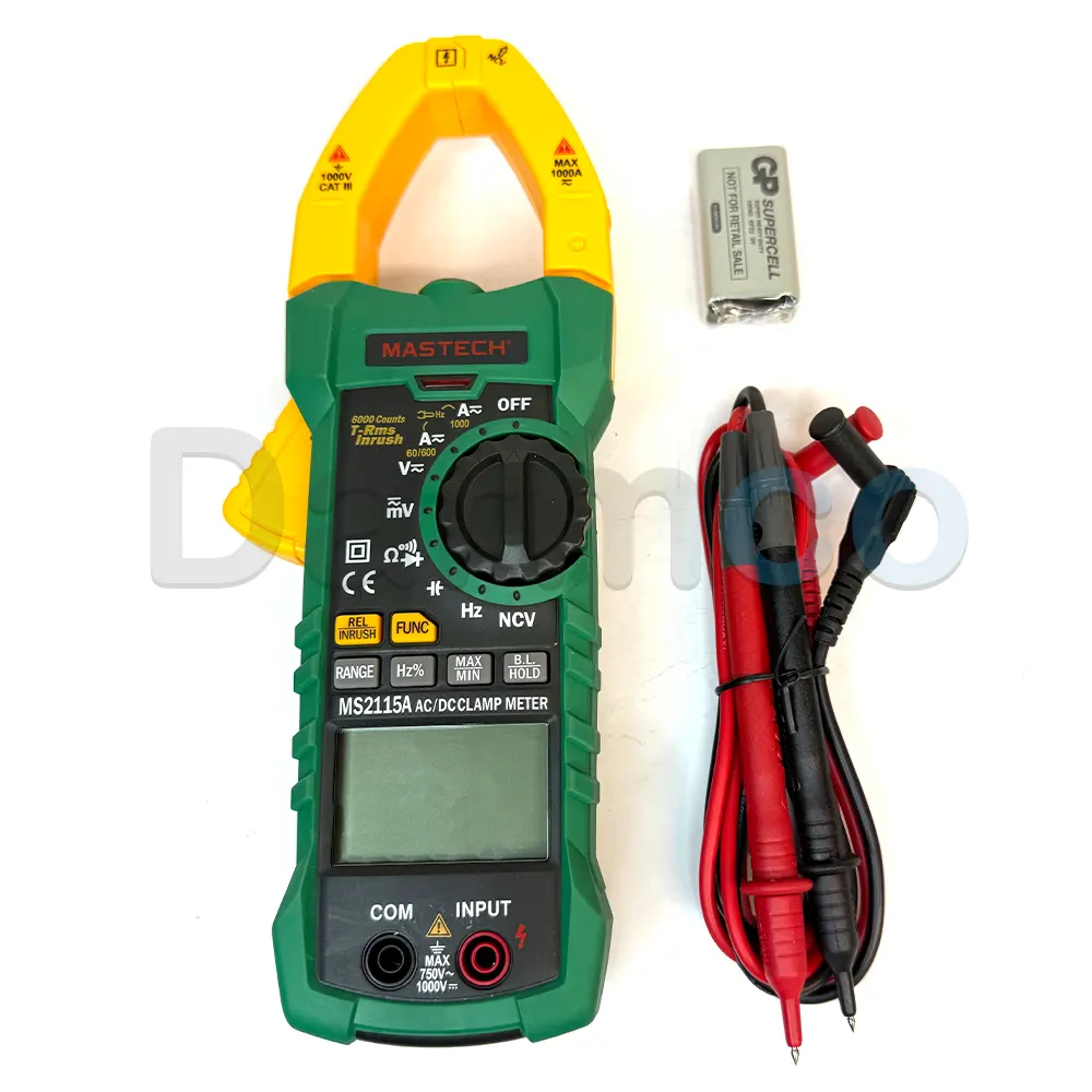 مولتی متر کلمپی 1000 آمپری مستک مدل MASTECH MS2115A