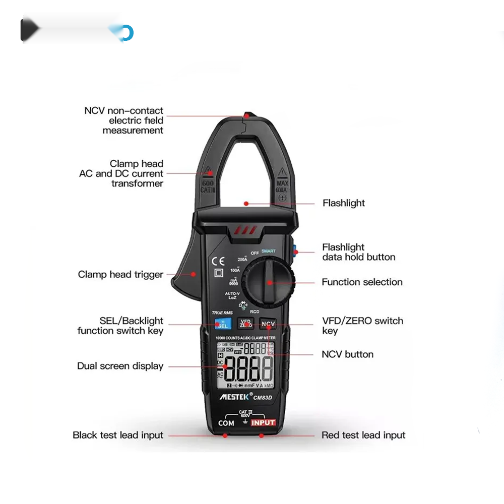مولتی متر دیجیتال مستک مدل MESTEK CM83D