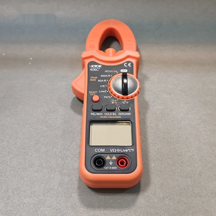 مولتی متر کلمپی ویکتور AC/DC مدل VICTOR 606C Plus