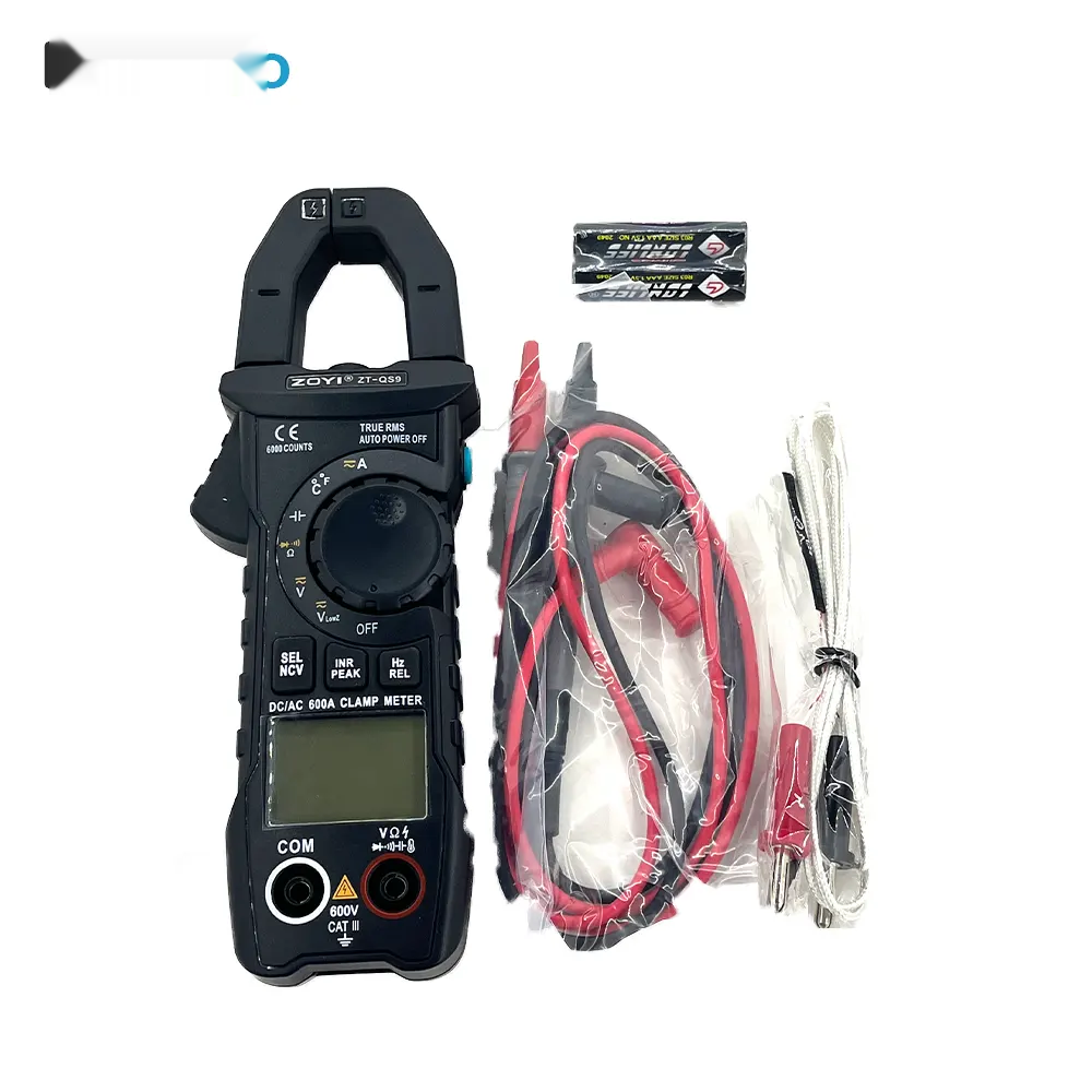 مولتی متر کلمپی AC/DC دیجیتال زویی مدل ZOYI ZT-QS9