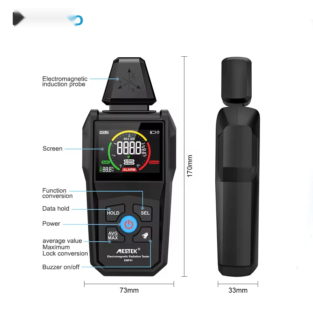 ارتعاش سنج الکترومغناطیسی مستک مدل MESTEK EMF01