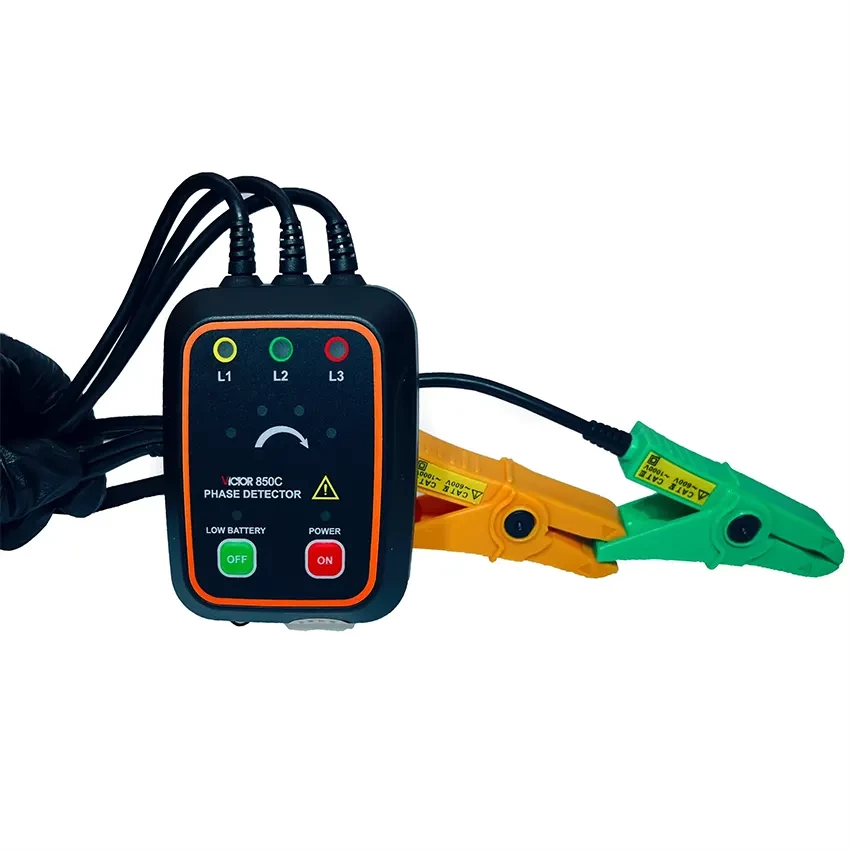 توالی سنج فاز ویکتور مدل VICTOR VC-850C