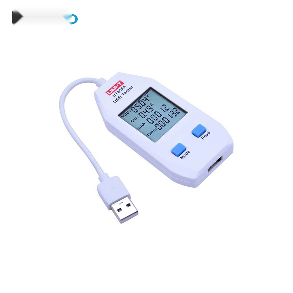 پاورمتر USB شارژر و پاور بانک یونیتی مدل UNI-T UT658A
