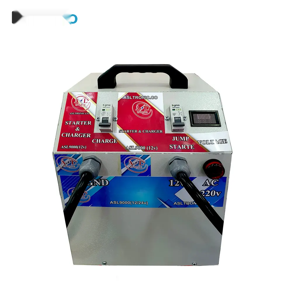 استارتر و شارژر پر قدرت صنعتی مدل ASL9000