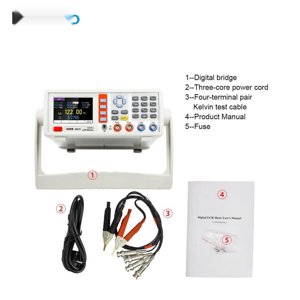 LCR متر رومیزی ویکتور مدل VICTOR VC4091A