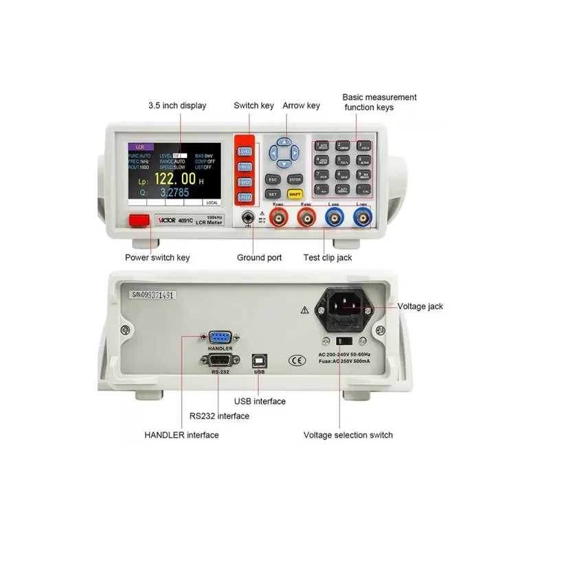 LCR متر ویکتور مدل VICTOR VC4091B