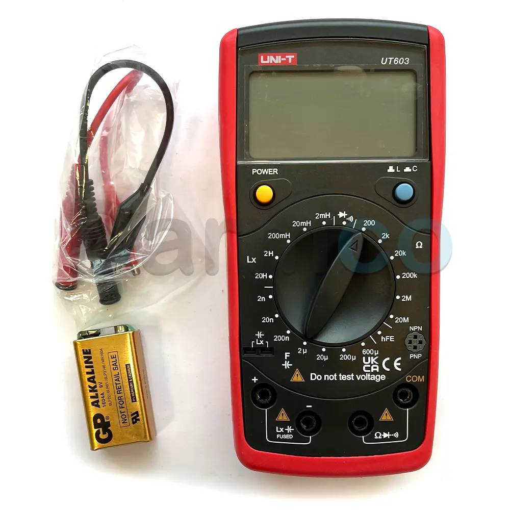 LCR متر و خازن سنج یونیتی مدل UNI-T UT603