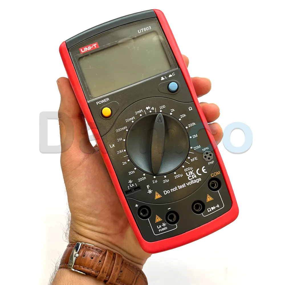 LCR متر و خازن سنج یونیتی مدل UNI-T UT603