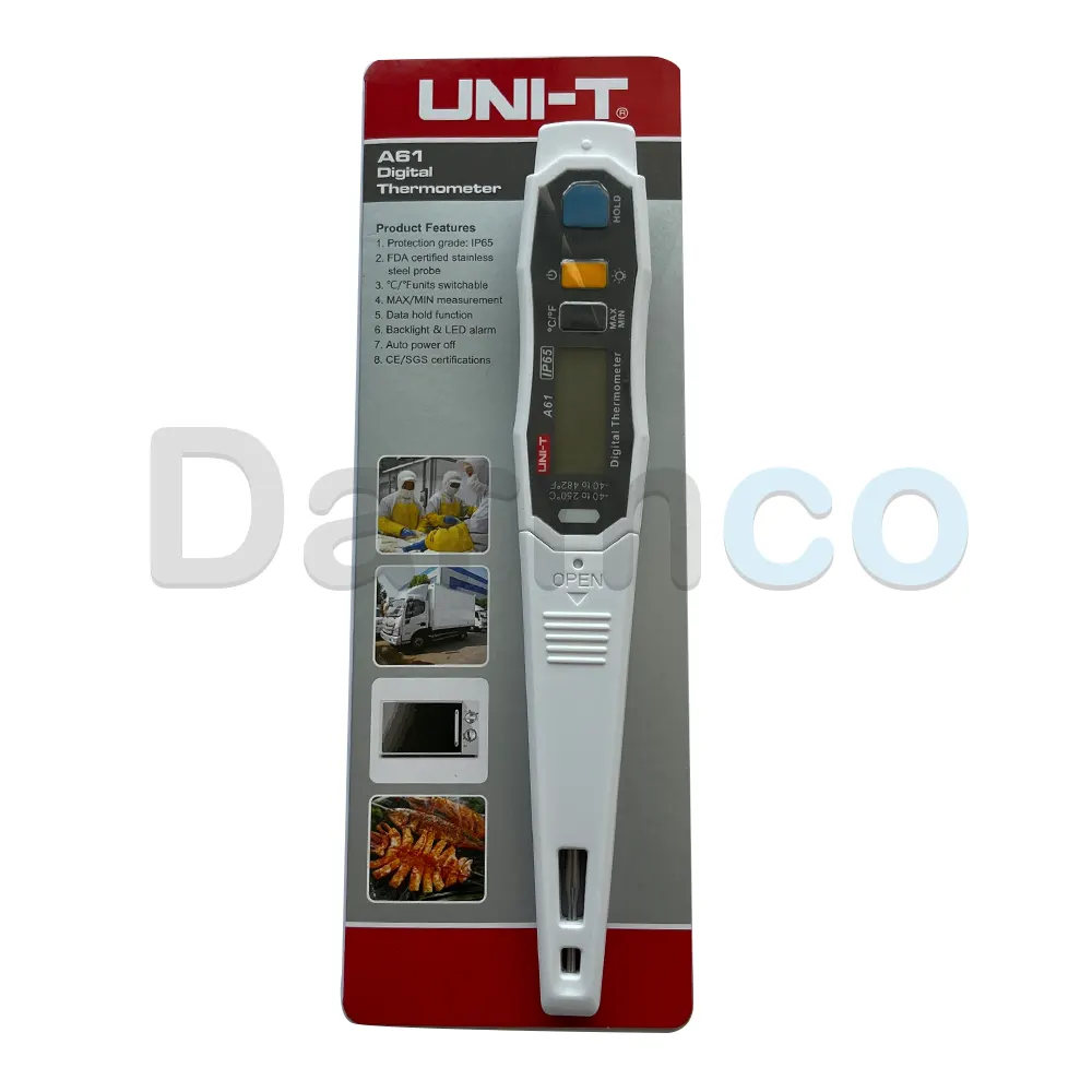 ترمومتر نفوذی غذا یونیتی UNI-T A61