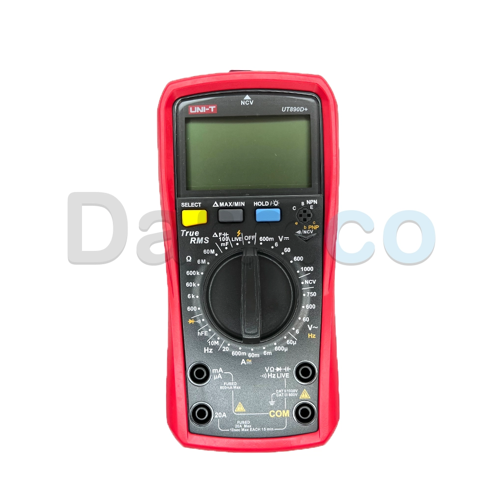 مولتی متر دیجیتال یونیتی مدل UNI-T UT890D PLUS