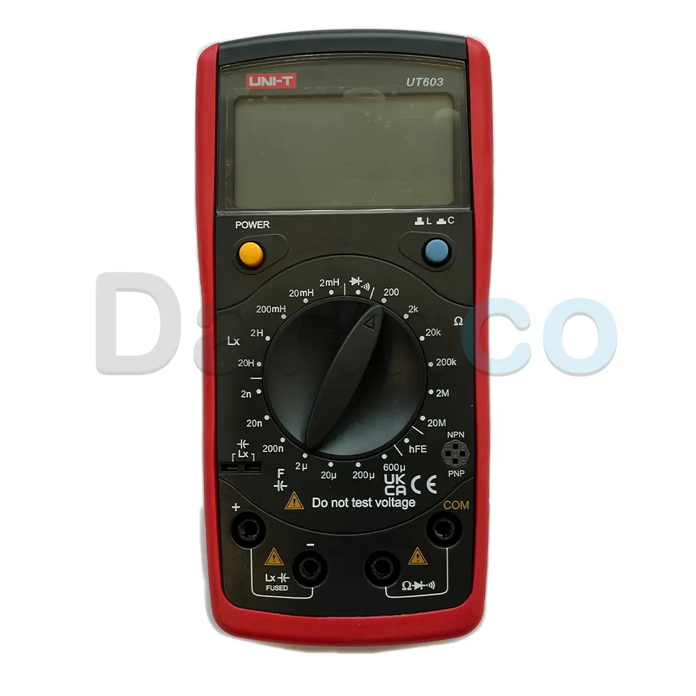 LCR متر و خازن سنج یونیتی مدل UNI-T UT603