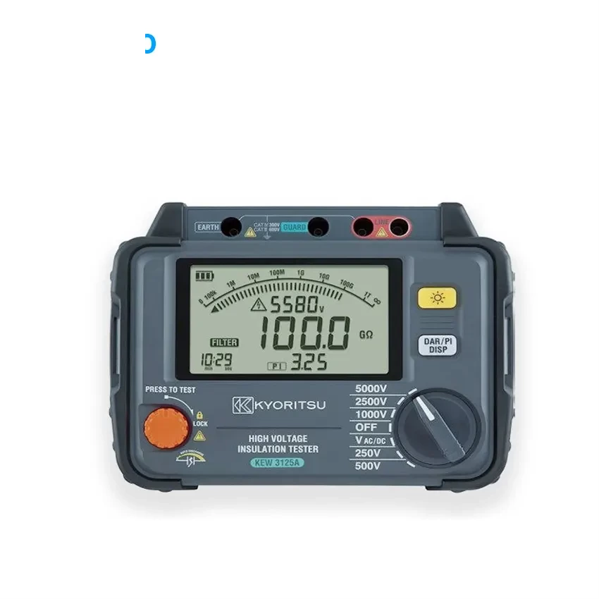 میگر 5 کیلو ولتی دیجیتالی کیوریتسو KYORITSU 3125A