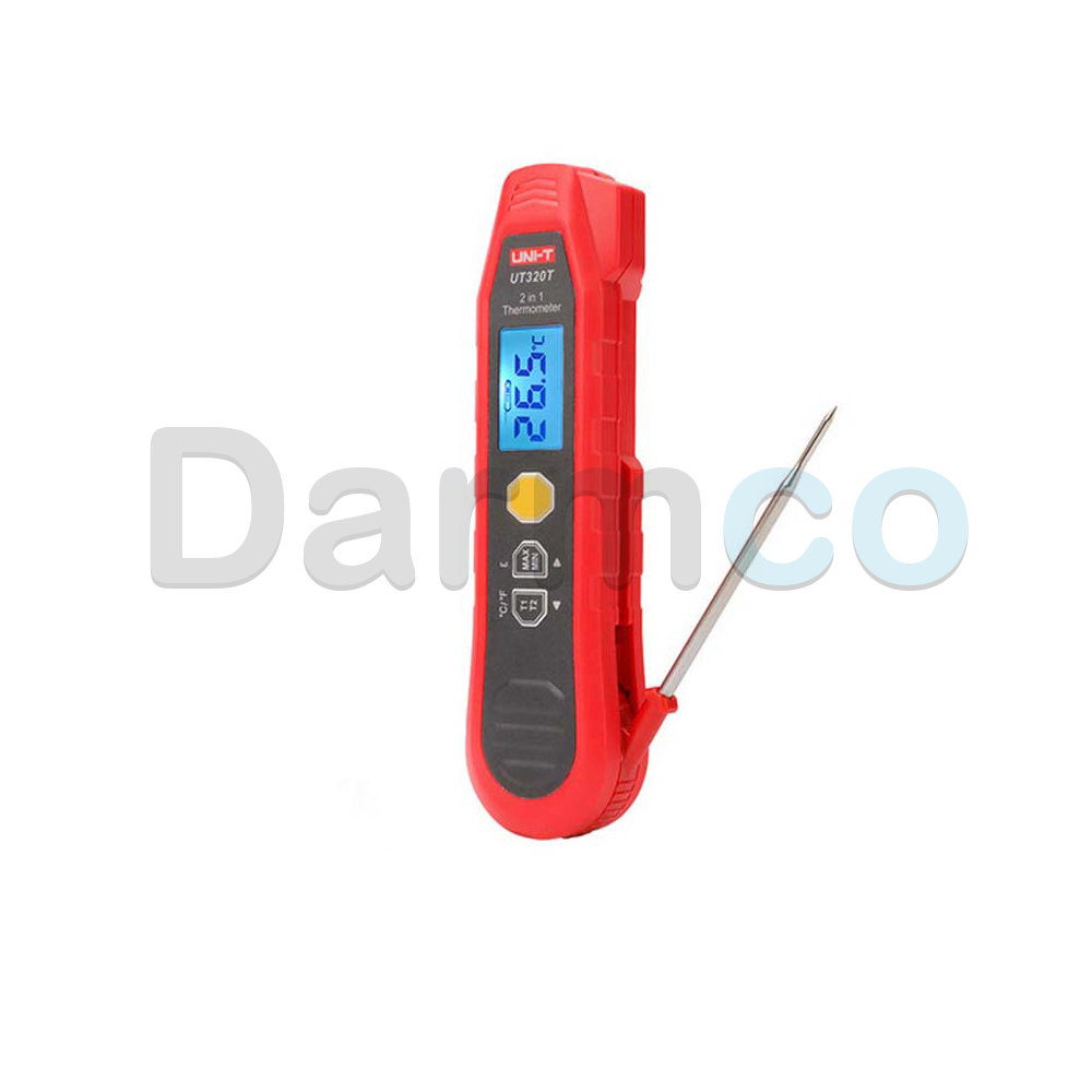 ترمومتر دو کاره یونیتی مدل UNI-T UT320T