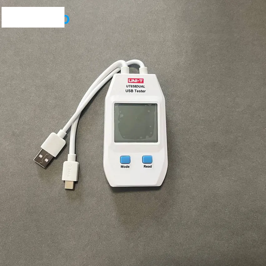 پاورمتر USB شارژر و پاور بانک یونیتی مدل UNI-T UT658Dual