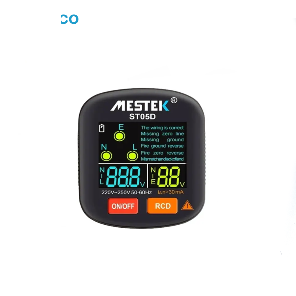 ارت سنج و تستر سوکت مستک مدل MESTEK ST05D