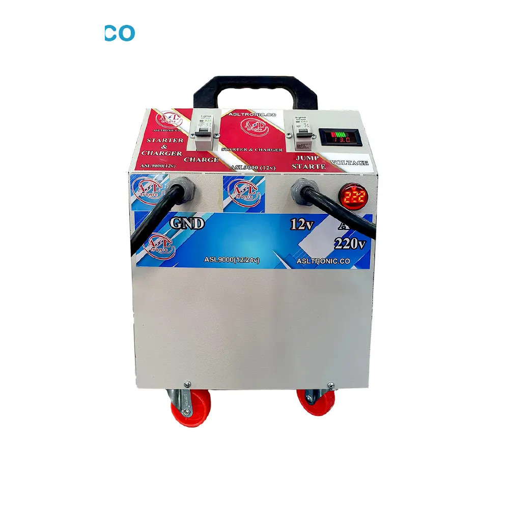 استارتر و شارژر پر قدرت صنعتی مدل ASL9000