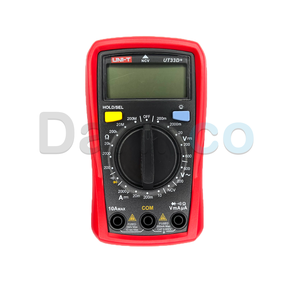 مولتی متر جیبی یونیتی +UNI-T UT33D