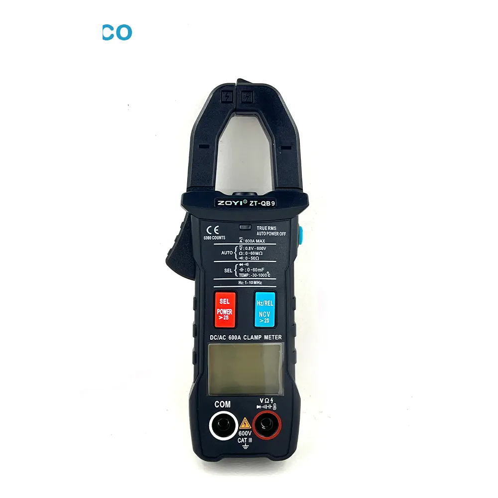 مولتی متر کلمپی AC/DC دیجیتال زویی مدل ZOYI ZT-QB9