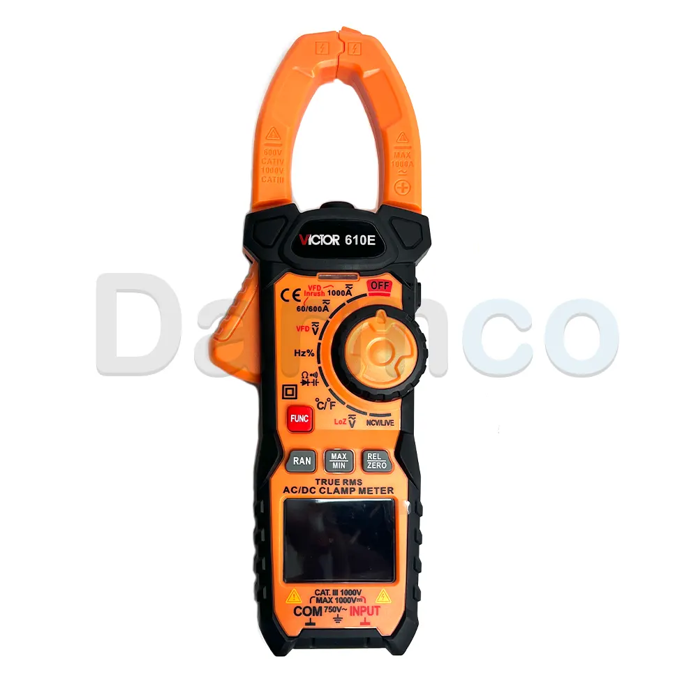 مولتی متر کلمپی ویکتور مدل VICTOR 610E